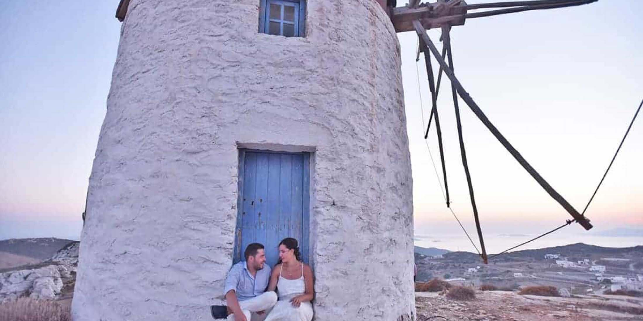 WEDDING wind-mill-